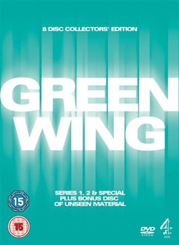 Green Wing Complete 1st and 2nd Series Collection DVD Disc for