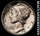 1943 Mercury Dime- Silver Choice Gem Brilliant Uncirculated MS+++ #i4078