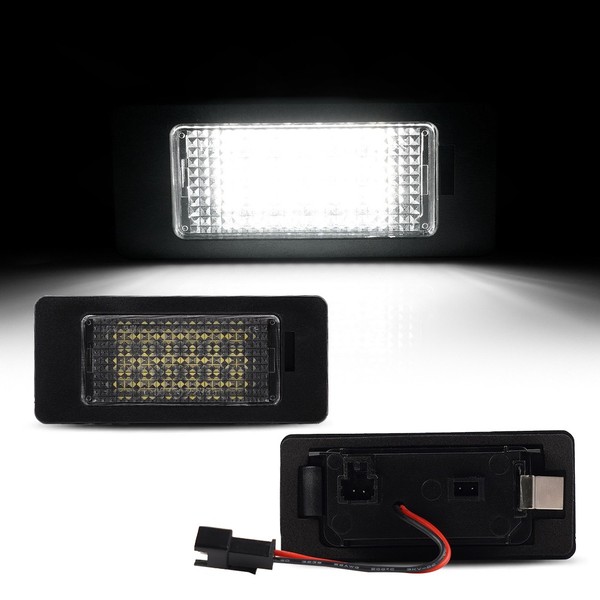 2X Led Kennzeichenbeleuchtung Passt Passend FüR Audi A4 Limousine | Avant |8K B8-image