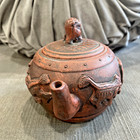 Vtg Antique Yixing Zisha Clay Teapot Signed — photo 2