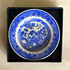Spode Blue Room Collection Willow 3in Mini Plate Blue & White Original Box
