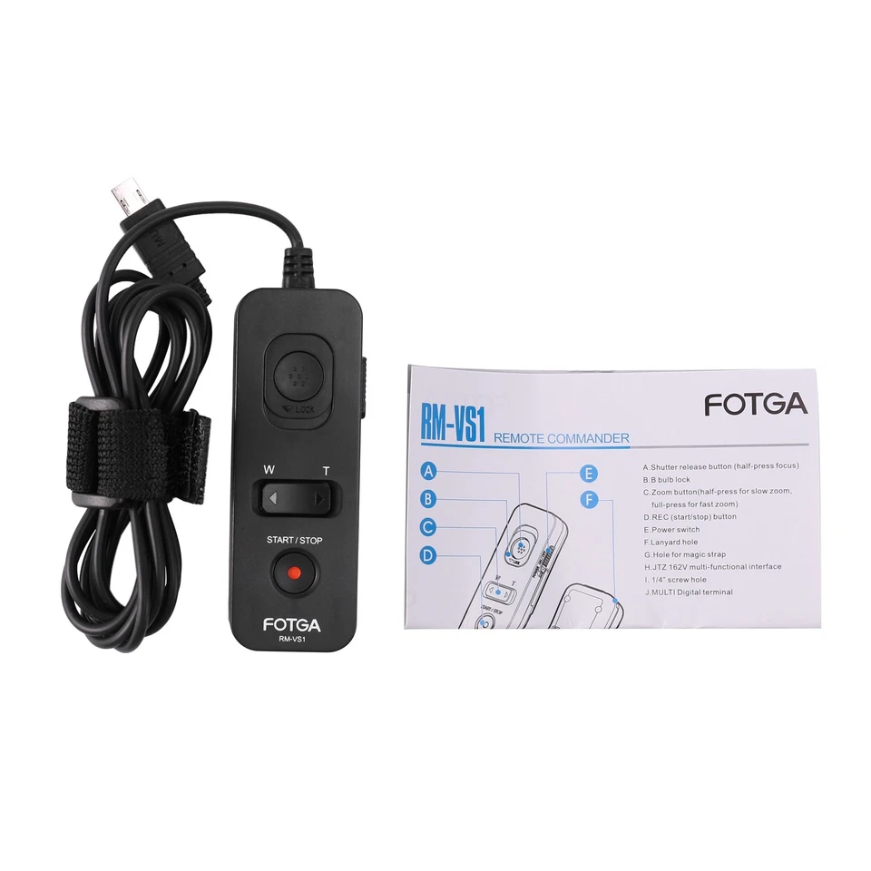  RM-VS1 Remote Control Shutter Release for  RM-VPR1 A-5100 A-7S A-5000 J3A88573 - Image 4 of 4