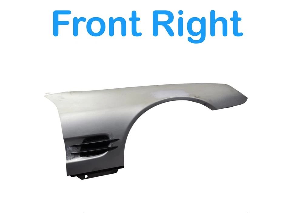 03-08 Mercedes R230 SL500 SL55 AMG Cubierta guardabarros delantero derecho lado pasajero OEM Foto 3 de 4