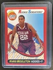2012-13 Fleer Retro Khris Middleton Auto Autograph Rookie RC #65 Aggies
