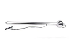 Universal Straight Steering Column, 32 Inch, Stainless Steel, Polish 