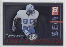 2001 Donruss Elite Title Waves 292/1993 Barry Sanders #TW-22 HOF n1u