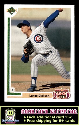 1991 Upper Deck Final Edition #3F Lance Dickson Chicago Cubs