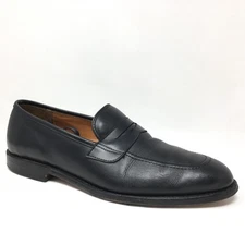 Allen Edmonds Lake Forest Penny Loafers Dress Shoes Mens Size 11.5 Black Leather