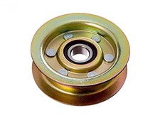 Rotary 10741. FLAT IDLER PULLEY 3-5/8" replaces JOHN DEERE GY20067, GY22172 / ST