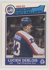1983-84 O-Pee-Chee Lucien DeBlois #378 0m8e