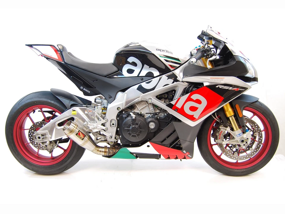 GP Slip On Escape Competition Werkes WA1005-S para 15-16 Aprilia RSV4 RR/RF Foto 2 de 3