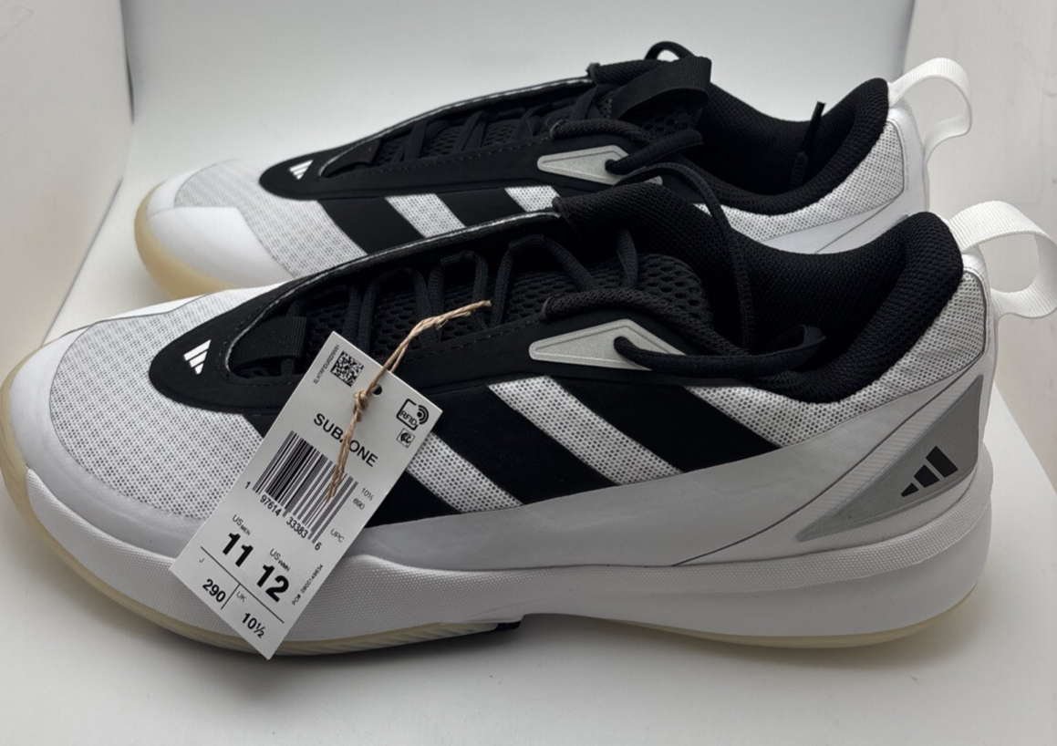 Adidas Subzone 9.5 Sneaker Men\'s US White Black Basketball Shoes IH5840 Adidas Subzone Sneaker Men main image 3