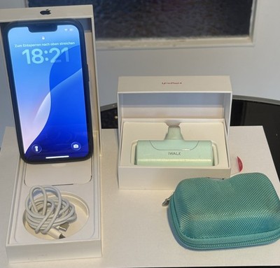 Apple iPhone 13 128GB Grün mit OVP & iWalk Powerbank