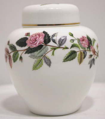 Vintage Wedgwood Hathaway Rose Design Ingwer Glas 4''