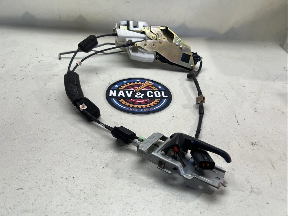 01-05 Mazda Miata NB Right Psngr Door Latch W/ Power Door Lock Actuator (Tested) - Image 3 of 4