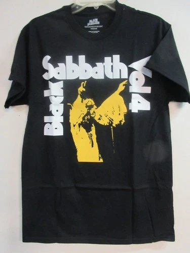 BLACK SABBATH OFFICIAL MERCH VOL 4 BAND CONCERT MUSIC T-SHIRT MEDIUM