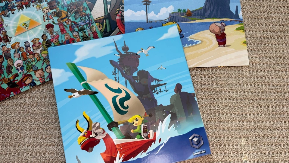 The Legend Of Zelda Wind Waker Gamecube Soundtrack Vinyl Box Set Not Moonshake  - Image 2 of 4