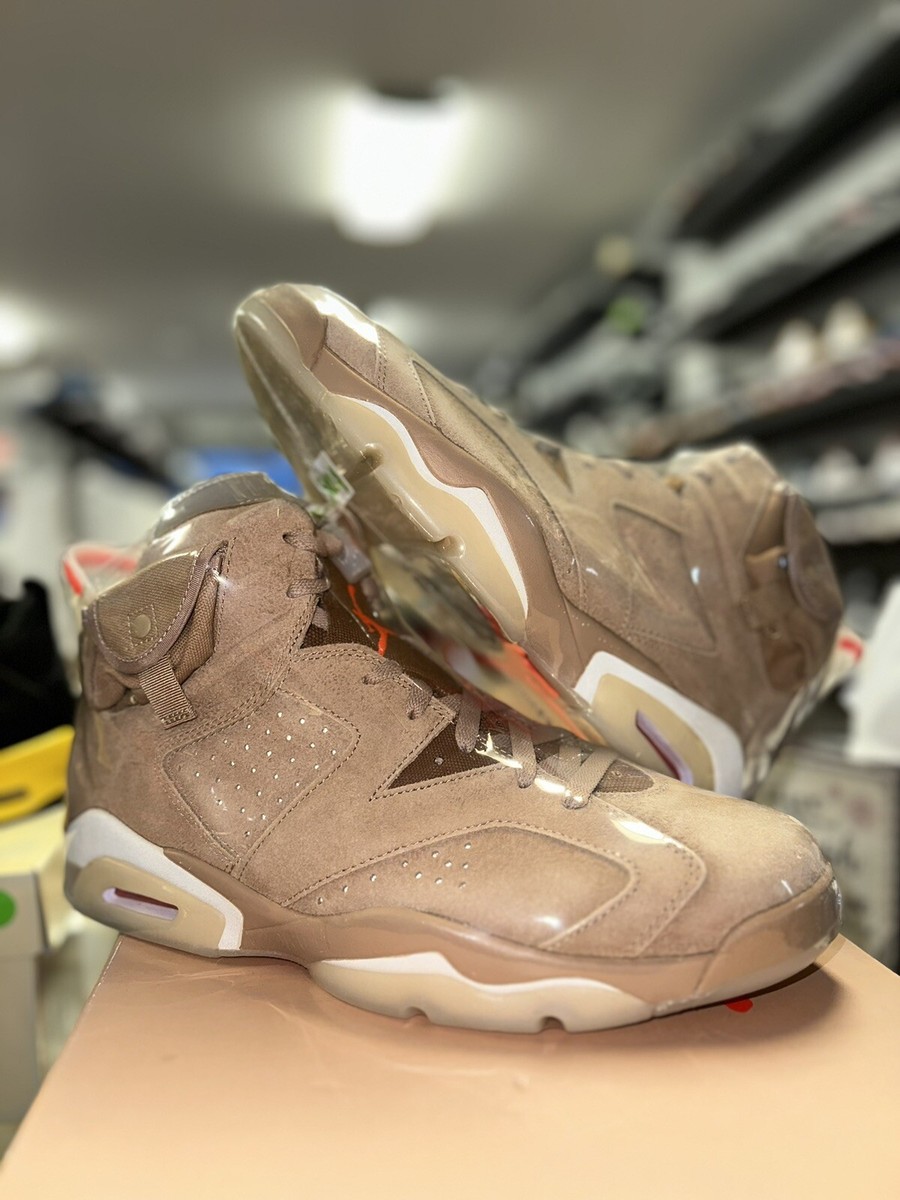 New Air Jordan 6 Travis Scott British Khaki 2021 Size 11 New Air Jordan 6 Travis Scott British Khaki 2021 Size 11