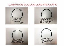 CANON K35 24mm, 35mm, 55mm, 85mm IRIS GEAR DUCLOS GEARS