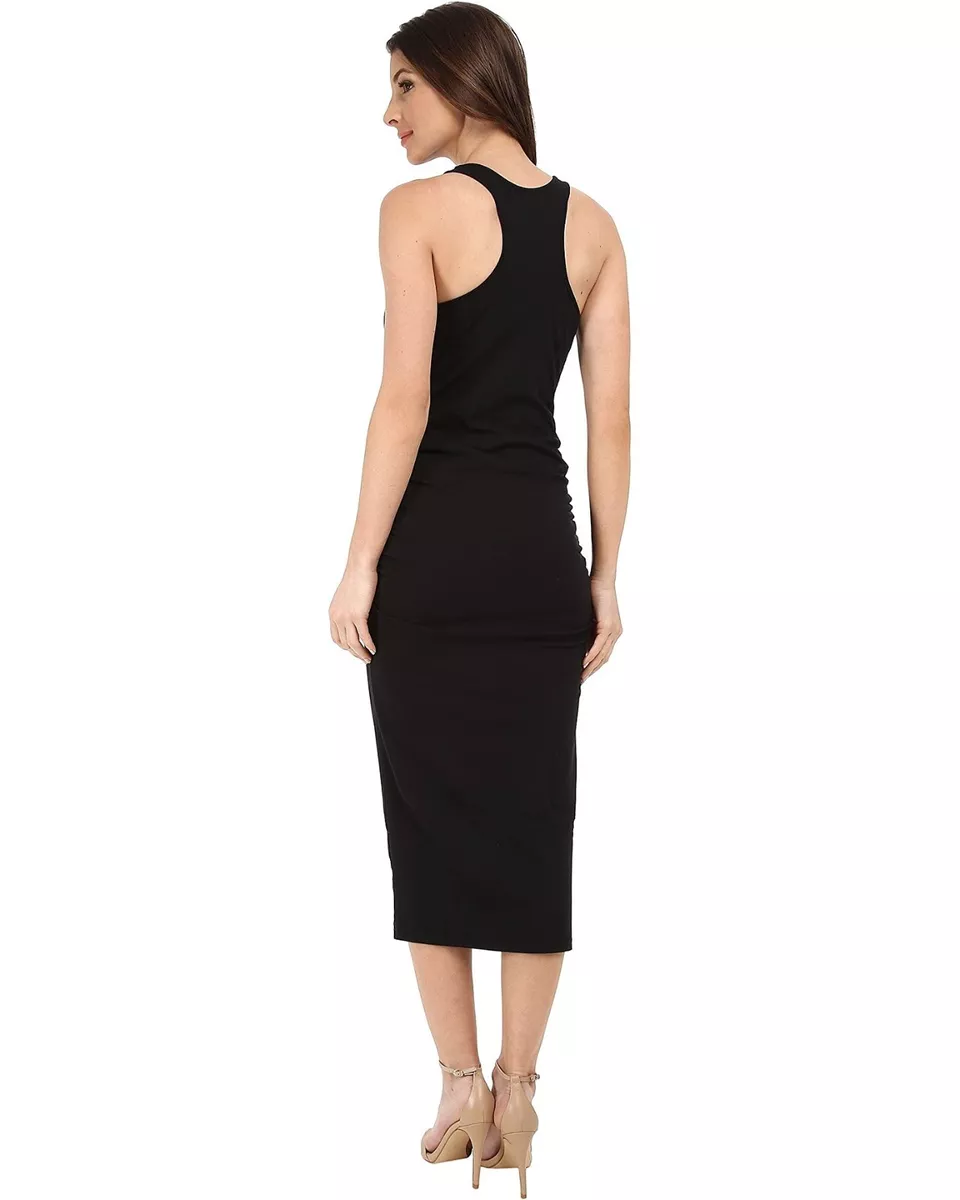 Michael Stars L108921 Women s Black Racerback Midi Dress Size XS