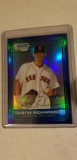 2006 BOWMAN CHROME DRAFT PICK BLUE REFRACTOR DUSTIN RICHARDSON RED SOX 
