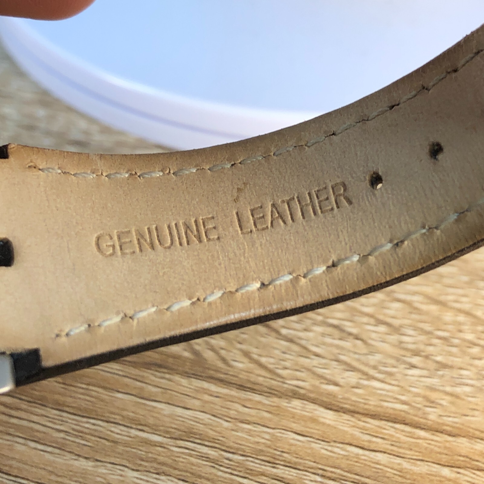 Wohler Mens Silver Tone Automatic Brown Leather Skeleton Watch eBay