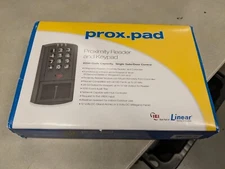 Linear prox.pad Wiegand 125 kHz Door Control Proximity Reader and Keypad, Dark G