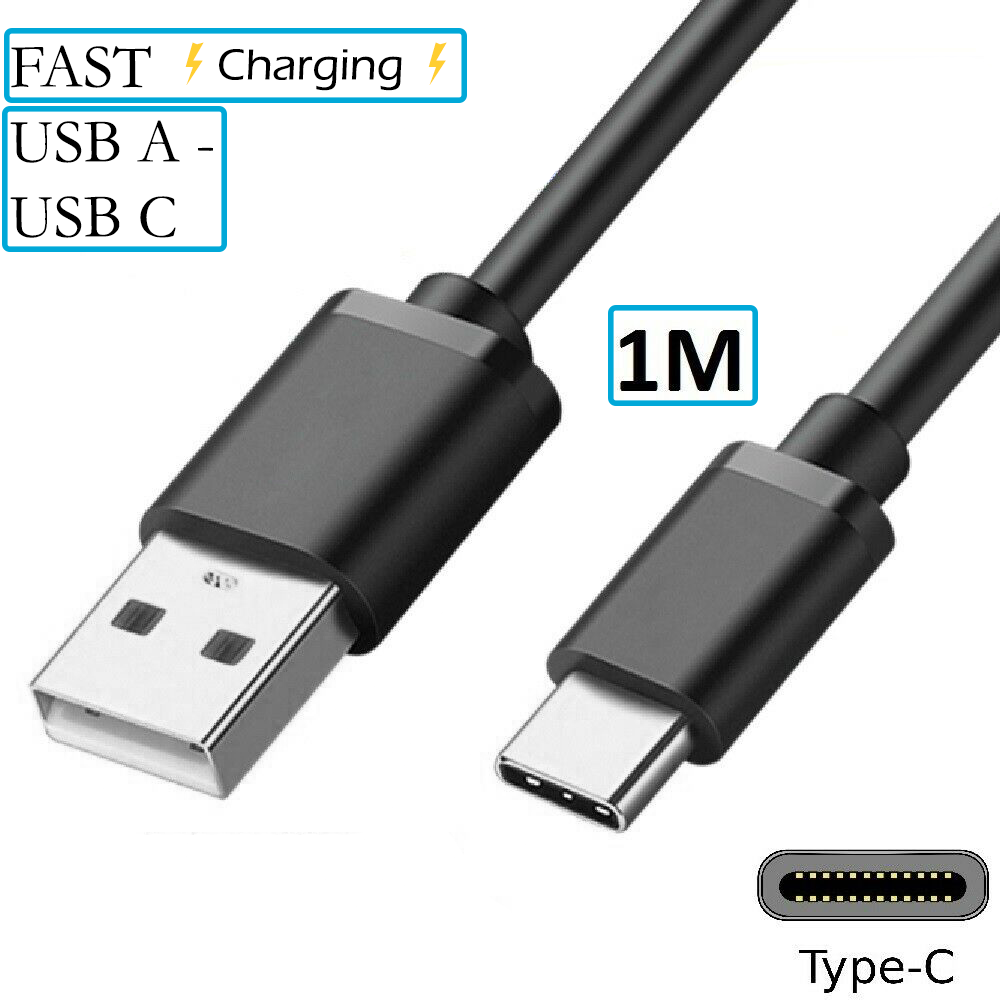 USB-C CABLE, USB C TO A, FAST CHARGING CORD, FAST SHIPPING, USA SELLER, Android-image