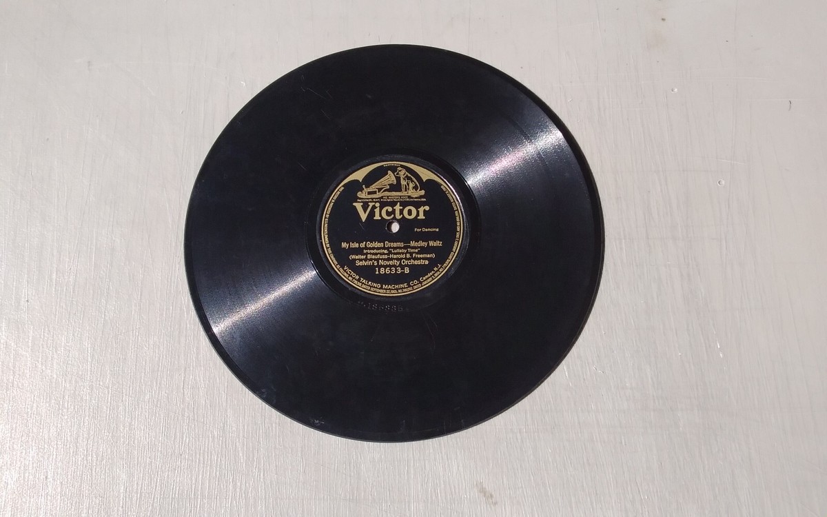 ミュージシャン striker20a Selvin's Novelty Orchestra 78rpm Single Victor Records