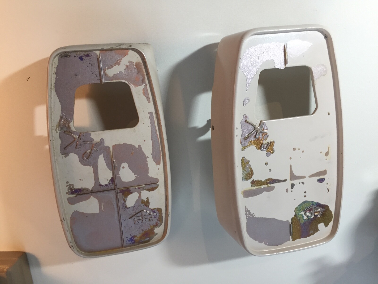 Parts for vintage pink Lady Kenmore sewing machine model 89 end cap