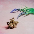 Sass & Belle Metal Gold Bee Vintage Cupboard Drawer Pull Door Handle Knobs