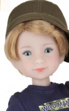 Blonde Johnny Doll Wig Sz 8-9 Effner Little Darling, RR Siblies, Dumplings