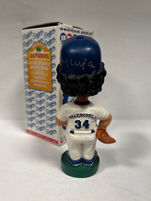Fernando Valenzuela ボブルヘッド 34 Fernando Valenzuela 2023 Los Angeles Dodgers #34 Bobblehead