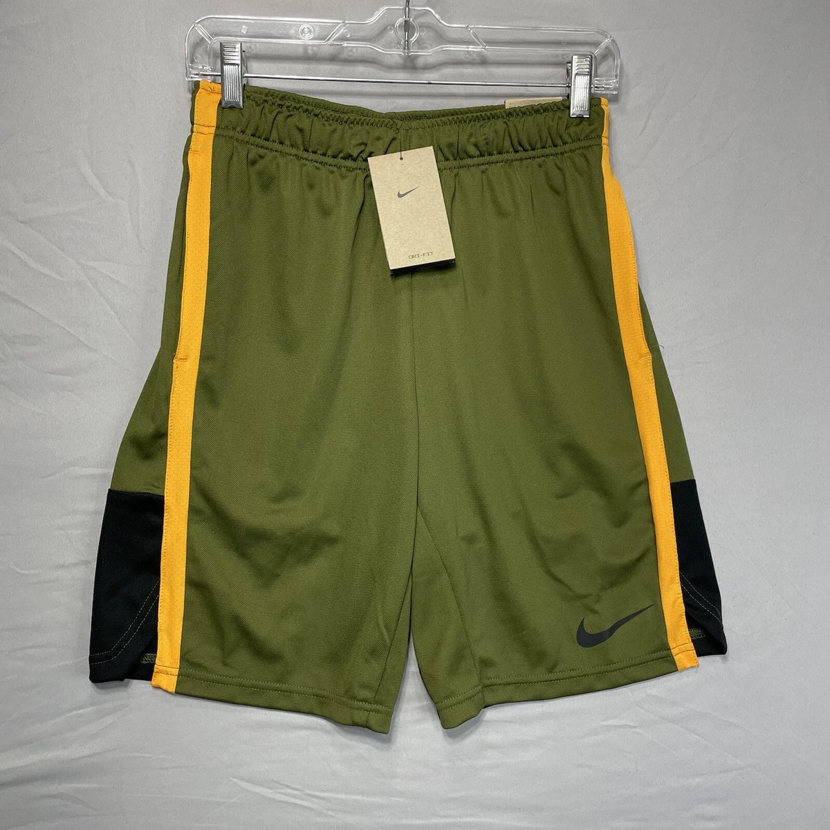 Nike Men Green Standard Fit Training Shorts DM 5944 326 Size S