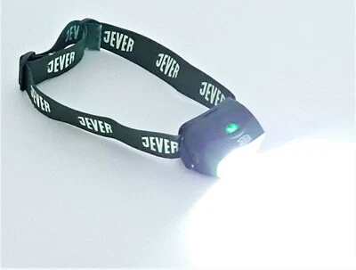 Jever Stirnlampe Kopflampe LED Leuchtstufen Outdoor Verstellbar 70 Lumen(7434-1)