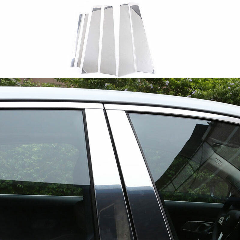 Chrome Window Sill Molding Trim 6PCS for BMW 3-Series G20 2019-2021