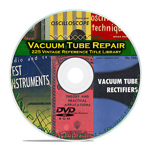 RCA Receiving Tubes, 225 Repair Manuals, Vintage Vacuum Tube Radio