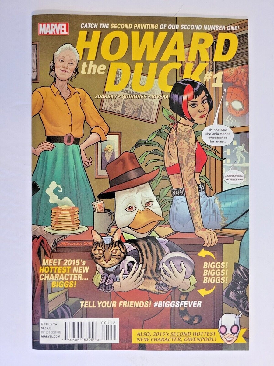 HOWARD THE DUCK #1 2ND PRINTING VF COMBINE SHIPPING AND SAVE