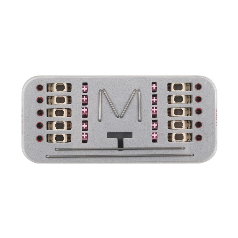 High-Quality MONE V2 POM Stabilizers for Mechanical Keyboards in 2u 6.25u 7u 2x Sizes