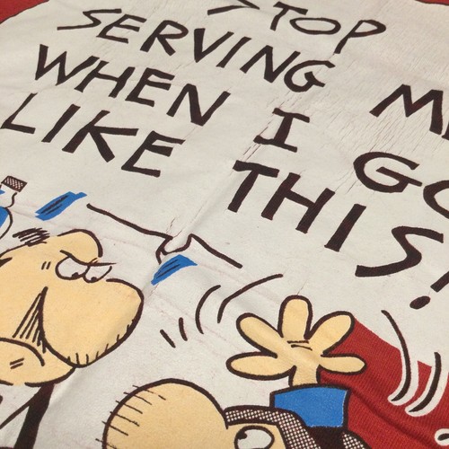 VTG Frank & Ernest at a Bar T-Shirt Red Sz L with tags! Never worn or washed! - Picture 3 of 7