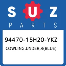 94470-15H20-YKZ Suzuki Cowling,under,r(blue) 9447015H20YKZ, New Genuine OEM Part