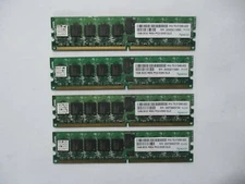 lot of 4 APACER 78.01G98.422 1GB ECC REG PC2-5300 CL5 4x1GB=4GB