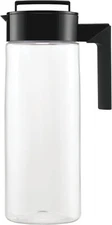 Takeya Patented Airtight Pitcher Made in the USA, BPA Free Food Grade 2Qt Black
