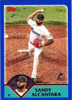2023 Topps Archives #250 Sandy Alcantara Miami Marlins