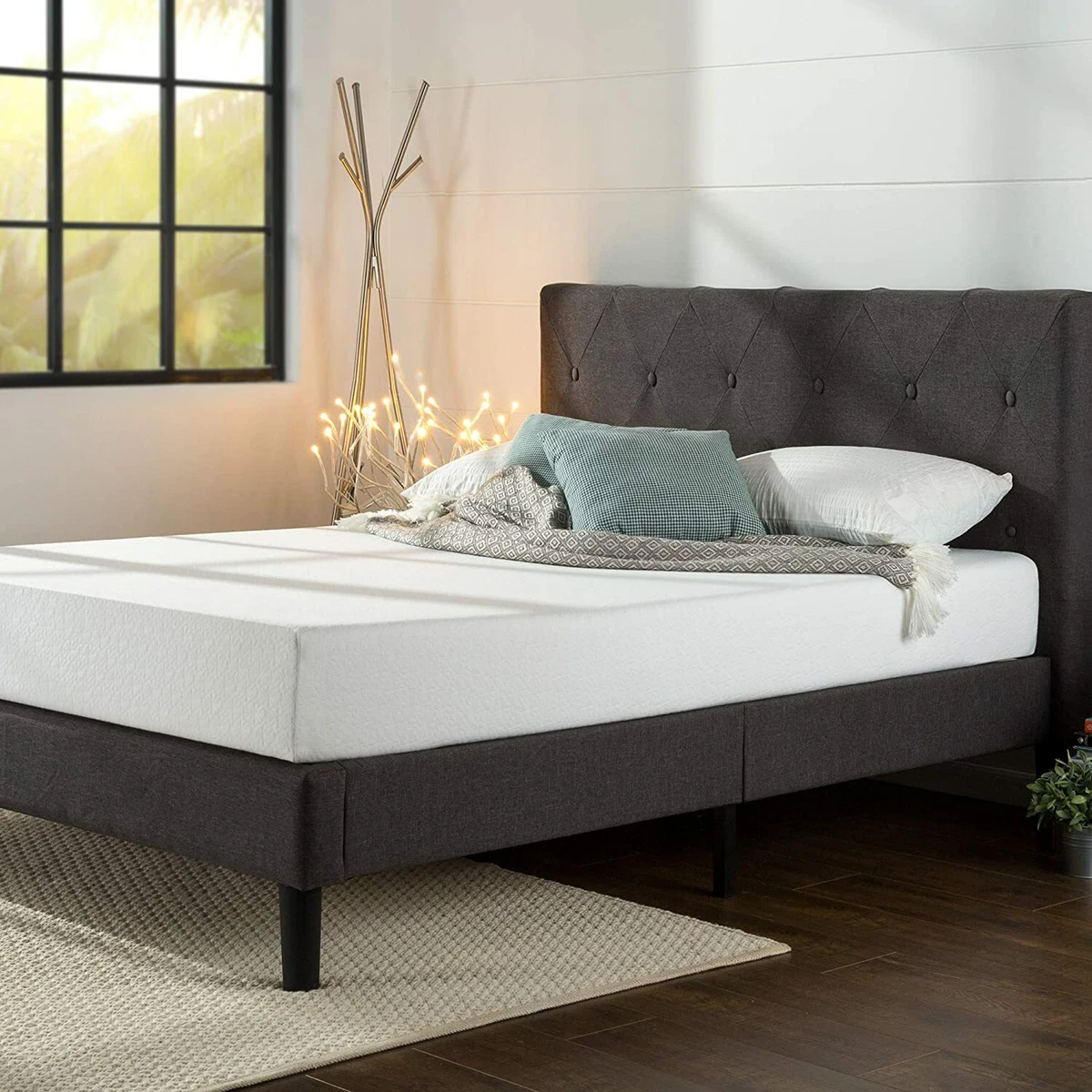 Zinus upholstered on sale