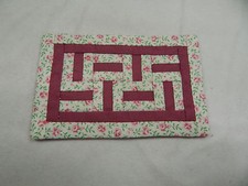 World of Miniature Bears 2.75" x 4.25" Quilt 753K Collectible Miniature