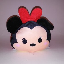 Disney Tsum Tsum Minnie Mouse Red White 8" Kids Toys Stuffed Animal Plush