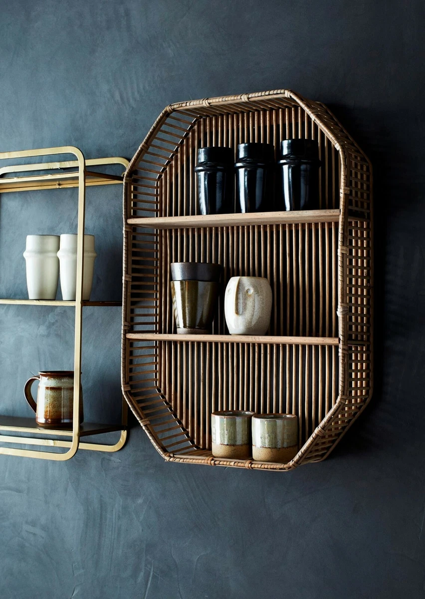 Bamboo wall storage deals