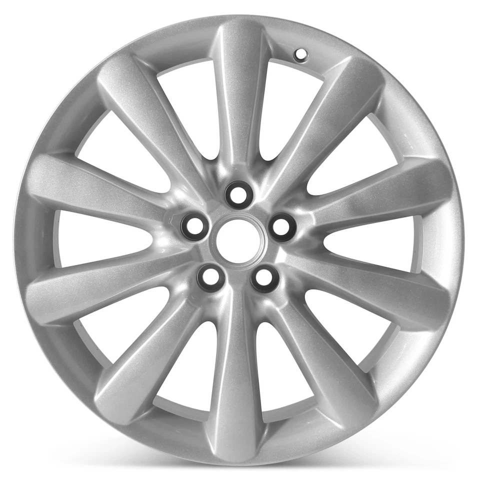 19" x 8.5" Jaguar XF XK 2010 2011 2012 2013 Factory OEM Wheel Rim 59849 - Image 2 of 4