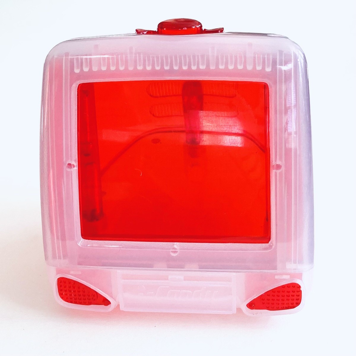 Vintage 90s iMac Red Strawberry Mini Toy Retro Model Apple